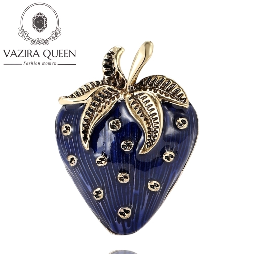 VQ Strawberry Brooch